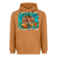 Meerkat fall longhorn cows Heavyweight Hoodie - RanaPortraitStore
