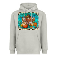 Moon Dust fall longhorn cows Heavyweight Hoodie - RanaPortraitStore