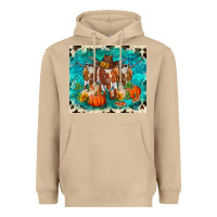 Mushroom fall longhorn cows Heavyweight Hoodie - RanaPortraitStore