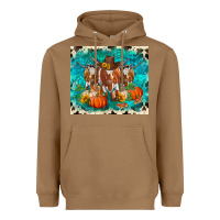 Toasted Coconut fall longhorn cows Heavyweight Hoodie - RanaPortraitStore
