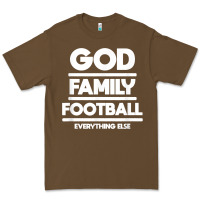 Cacao god family football christian faith shirt Premium Tee - baoMotion