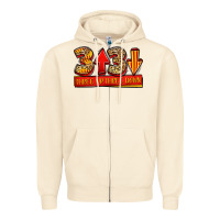 Sandshell three up three down softball Zipper Hoodie - Jasminsmagicworld