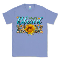 Colony Blue blessed mom with sunflower Classic Tee - Artiststas