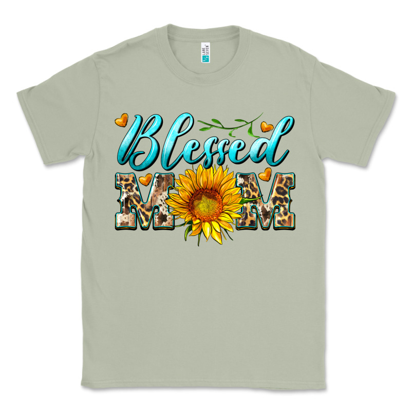 Blessed Mom With Sunflower Classic Tee by Artiststas | Teevron