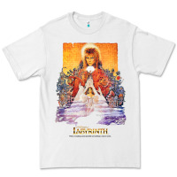 White labyrinth movie poster t shirt Premium Tee - baoMotion