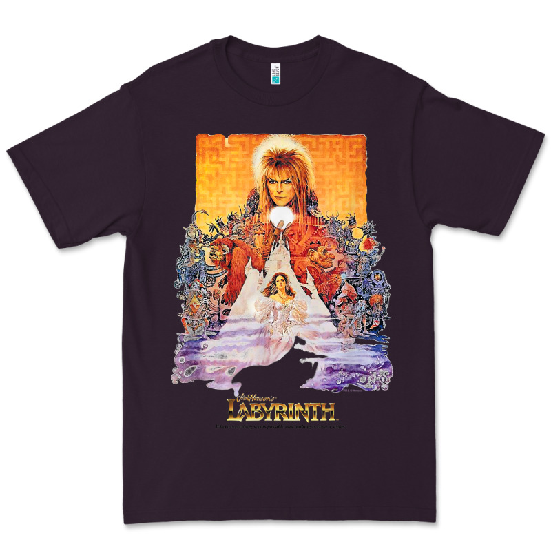 Labyrinth Movie Poster T Shirt Premium Tee by baoMotion | Teevron