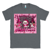 Charcoal Heather i'm dreaming of a pink christmas Classic Tee - FaDigitalArtStudio