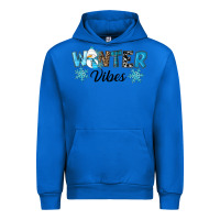 Cobalt winter vibes Urban Hoodie - RanaPortraitStore