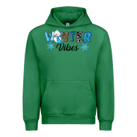 Emerald winter vibes Urban Hoodie - RanaPortraitStore