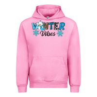 Fuchsia Pink winter vibes Urban Hoodie - RanaPortraitStore