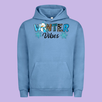 Winter Vibes Urban Hoodie Designed By Ranaportraitstore
