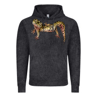 Vintage Black Gecko Lizard Illustrations Vintage Hoodie - LillyAllenDesigns