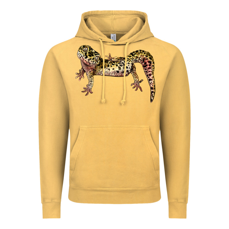 Gecko Lizard Illustrations Vintage Hoodie by LillyAllenDesigns | Teevron