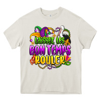 Cream laissez les bon temps rouler olivia Heavy Core Tee - OliviaCreatesArt