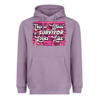 Lavender this is what a survivor looks like breast cancer awareness Heavyweight Hoodie - Jasminsmagicworld
