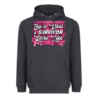 Smoke this is what a survivor looks like breast cancer awareness Heavyweight Hoodie - Jasminsmagicworld