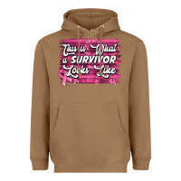 Toasted Coconut this is what a survivor looks like breast cancer awareness Heavyweight Hoodie - Jasminsmagicworld