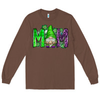 Chestnut st patricks day mom gnome Long Sleeve Tee - CowhideDigitalArt