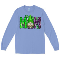 Colony Blue st patricks day mom gnome Long Sleeve Tee - CowhideDigitalArt