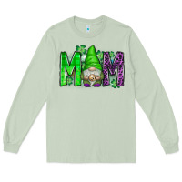 Matcha st patricks day mom gnome Long Sleeve Tee - CowhideDigitalArt
