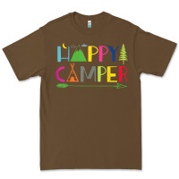 Cacao camping arrow camper happy summer camp camping kids 635 Premium Tee - baoMotion