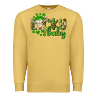 Antique Gold Lucky baby charolais calf Premium Sweatshirt - RanaPortraitStore