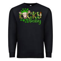 Black Lucky baby charolais calf Premium Sweatshirt - RanaPortraitStore