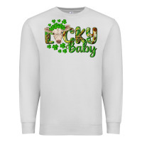 Dove Grey Lucky baby charolais calf Premium Sweatshirt - RanaPortraitStore