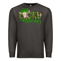 Smoke Lucky baby charolais calf Premium Sweatshirt - RanaPortraitStore