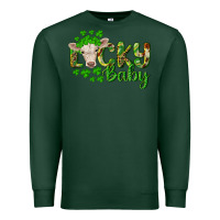 Sports Green Lucky baby charolais calf Premium Sweatshirt - RanaPortraitStore