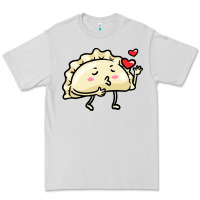 Dove Grey pierogi lovers t  shirt pierogi kawaii emoticon polish food dyngus day Premium Tee - baoMotion