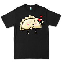 Black pierogi lovers t  shirt pierogi kawaii emoticon polish food dyngus day Premium Tee - baoMotion