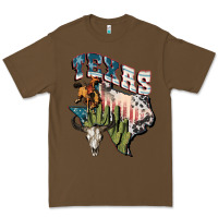 Cacao Texas 4th of July Premium Tee - FaDigitalArtStudio