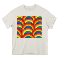 Cream Pride rainbow glitter tumbler Heavy Core Tee - FaDigitalArtStudio