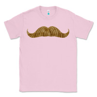 Bubblegum Pink moustache fa element Classic Tee - FaDigitalArtStudio