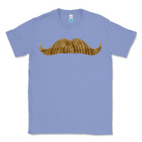 Colony Blue moustache fa element Classic Tee - FaDigitalArtStudio