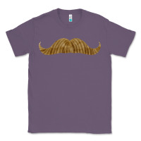 Lavender moustache fa element Classic Tee - FaDigitalArtStudio
