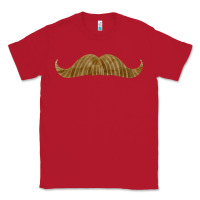 Red moustache fa element Classic Tee - FaDigitalArtStudio