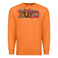 Carrot xoxo valentine's day highland cow Premium Sweatshirt - Jasminsmagicworld