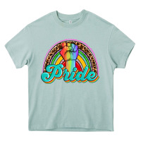 Arona pride rainbow Heavy Core Tee - OliviaCreatesArt