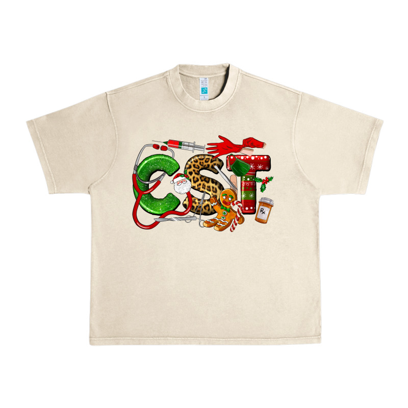 Christmas Cetified Surgical Technologist Urban Heavy Tee by LillyAllenDesigns | Teevron