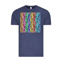 Vintage Denim dna seamless pattern Vintage Tee - BundleAndBundleShop