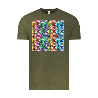 Vintage Olive dna seamless pattern Vintage Tee - BundleAndBundleShop