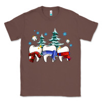 Chestnut dental christmas tree teeth and winter ado Classic Tee - OliviaCreatesArt