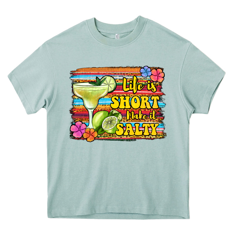 Life Is Short Make It Salty 1 Heavy Core Tee by Jasminsmagicworld | Teevron
