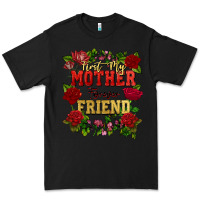 Black First my mother forever my friend Mother's Day Premium Tee - FaDigitalArtStudio
