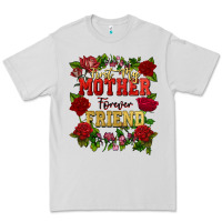Dove Grey First my mother forever my friend Mother's Day Premium Tee - FaDigitalArtStudio