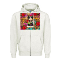 Mexican Girl Zipper Hoodie | Teevron