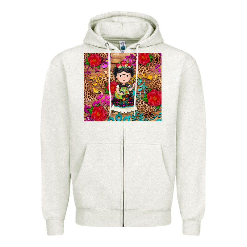 Mexican Girl Zipper Hoodie by RanaPortraitStore | Teevron