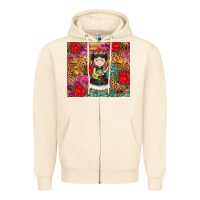 Sandshell Mexican girl Zipper Hoodie - RanaPortraitStore